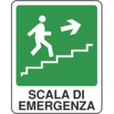 segnale scale a destra segnale scale a destra